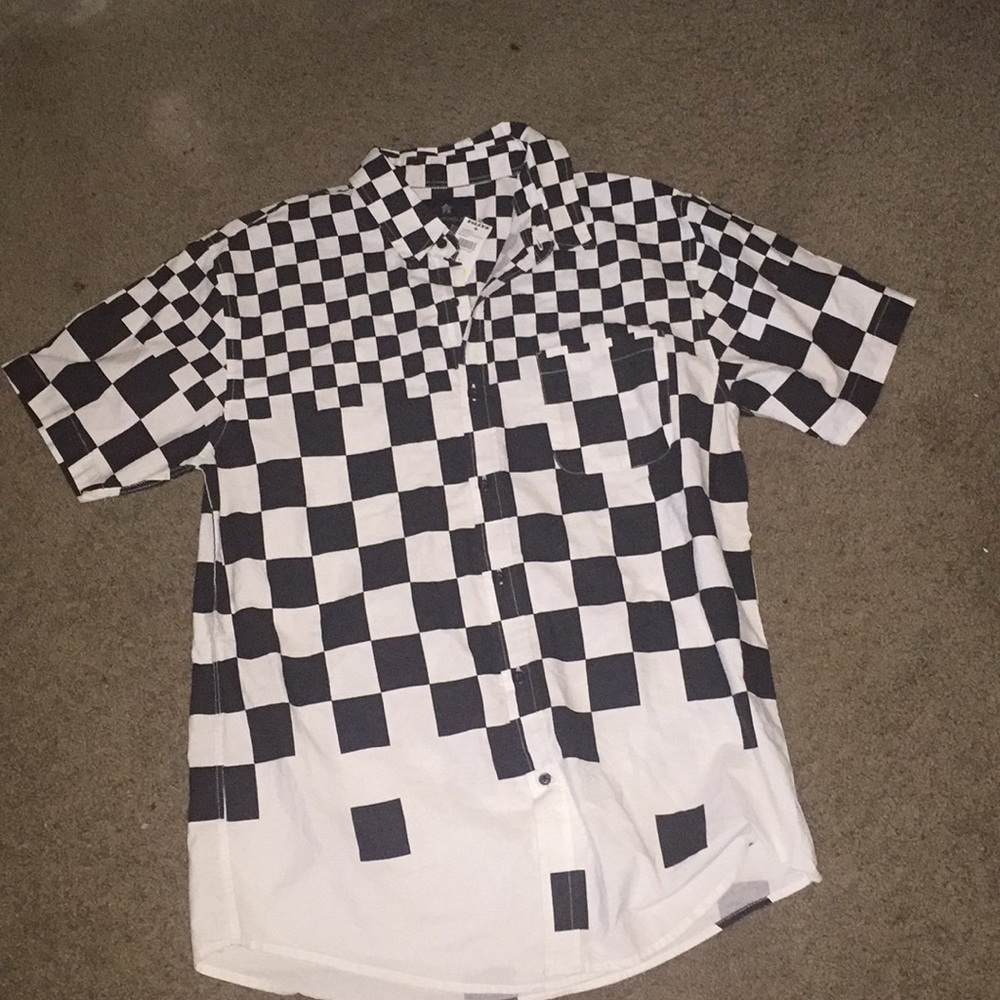 checkerboard shirt